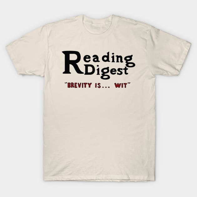 Reading Digest T-Shirt by saintpetty